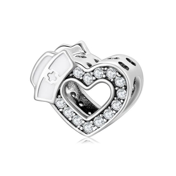 Nurse Halo Charm | Nurse Halo Pandora | Charms Kingdom