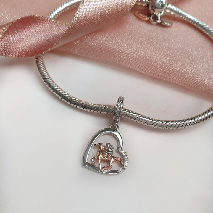 Horse Riding Charm | Horse Riding Pandora | Charms Kingdom