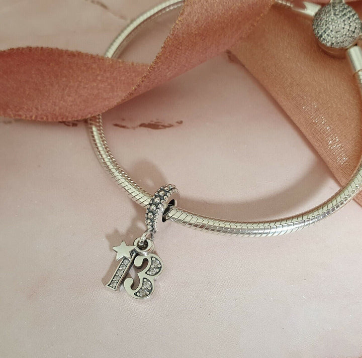 Pandora 13th Birthday Charm | 13th Birthday Charm | Charms Kingdom