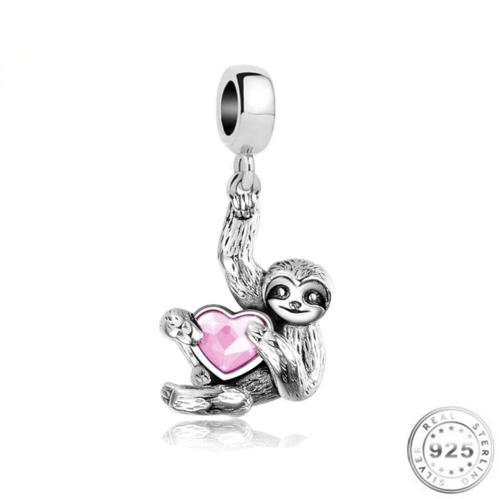 Sloth Charm Pandora | Sterling Silver Charm | Charms Kingdom