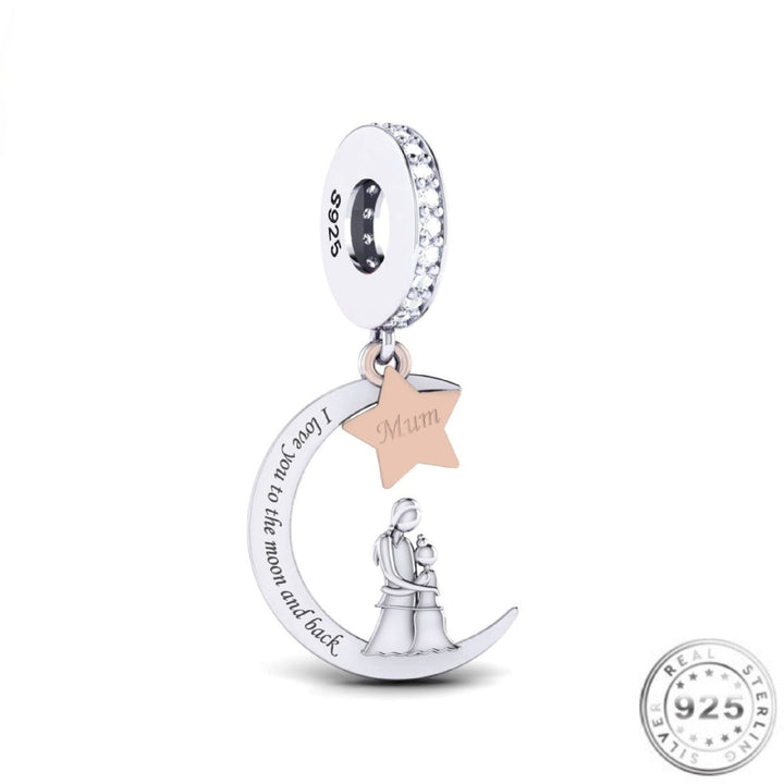 Mum Dangle Charm | Mum Dangle Pandora | Charms Kingdom