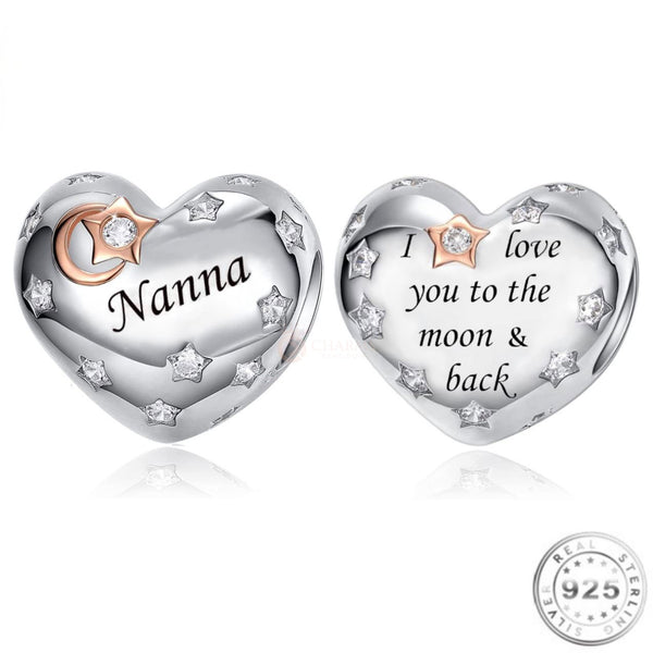 Nanna Bracelets Charm | Nanna Bracelets Pandora | Charms Kingdom