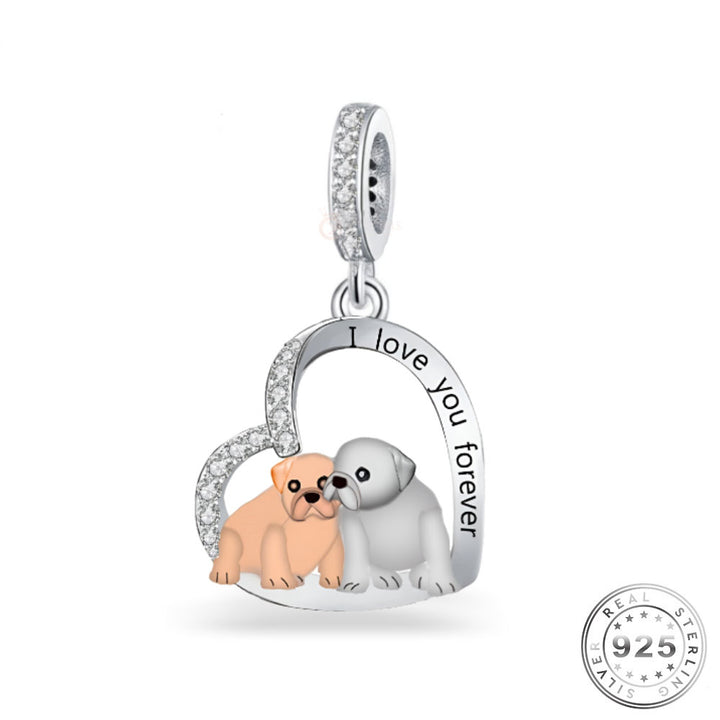 Pandora French Bulldog Charm | Bulldog Dog Charm |Charms Kingdom