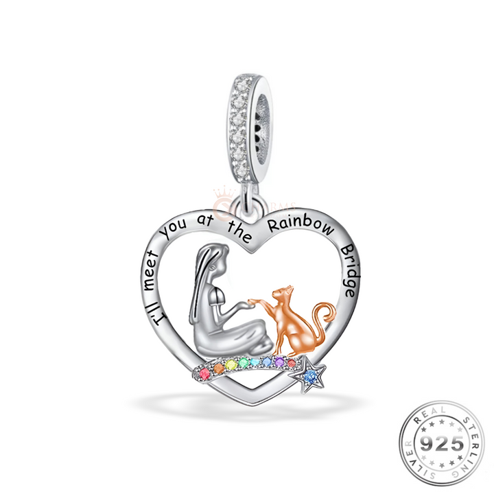 Cat Memorial Charm | Cat Memorial Pandora | Charms Kingdom 