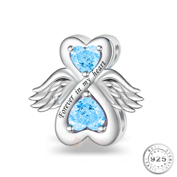 Guardian Wings Charm | 925 Angel Wings Pandora | Charms Kingdom