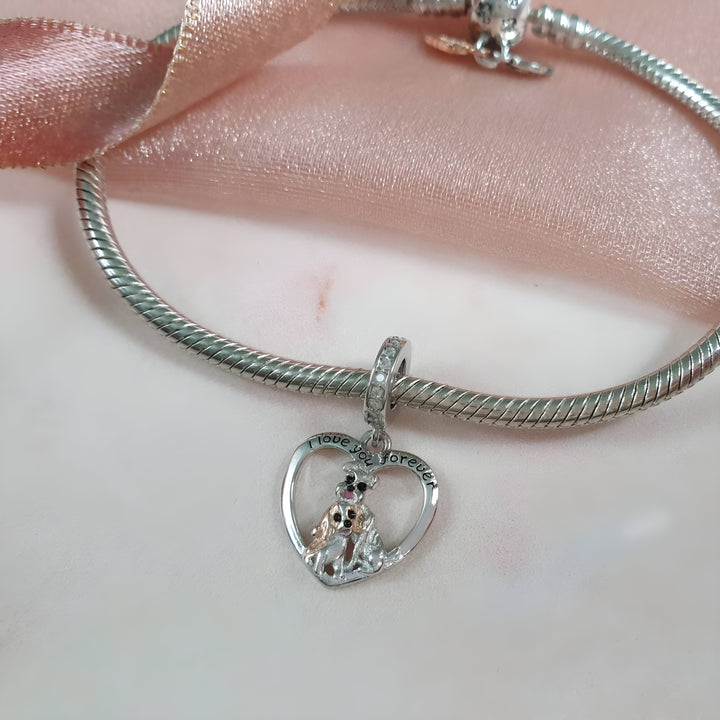 Lady & Tramp Charm | Lady & Tramp Charm | Charms Kingdom