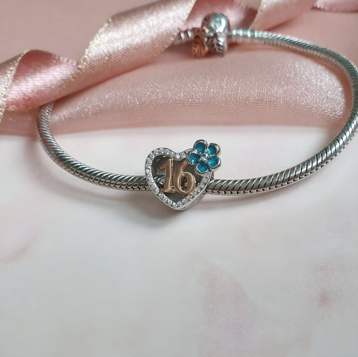 16th Birthday Fits Pandora | Silver Fits Pandora | Charms Kingdom