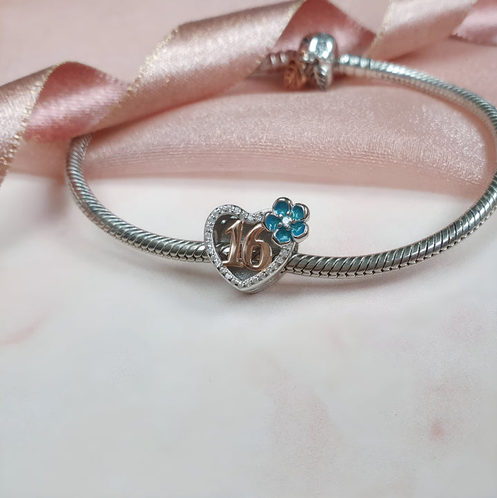 16th Birthday Fits Pandora | Silver Fits Pandora | Charms Kingdom